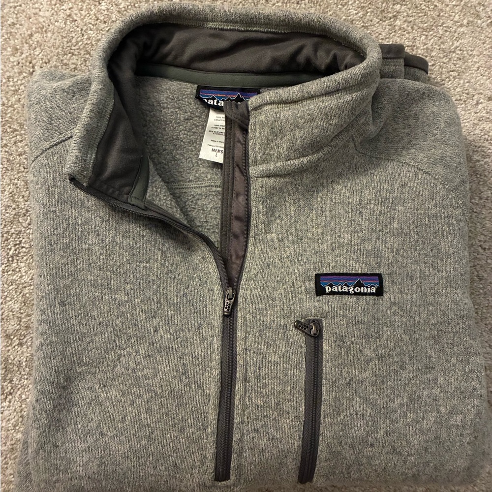Patagonia Heather Gray Men's Sweater